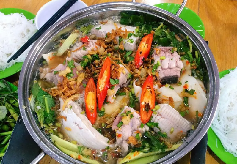 Cá đuối nấu canh chua